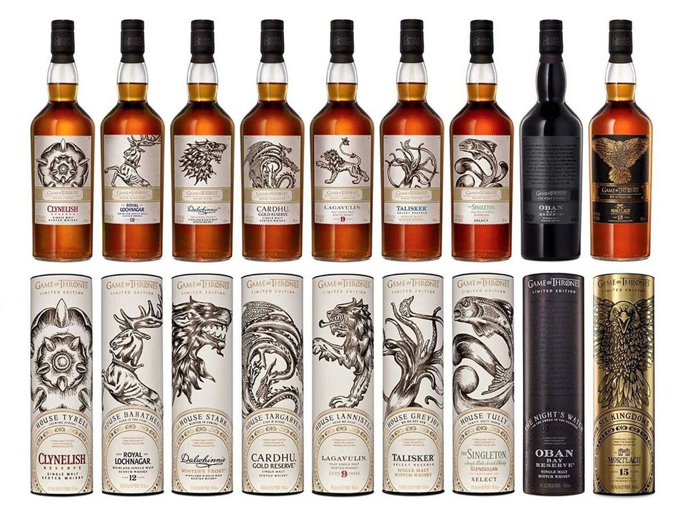 Coleccion Juego de Tronos Whisky