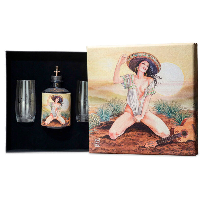 TEQUILA LAS 7 VIDAS REPOSADO BOX LUJO