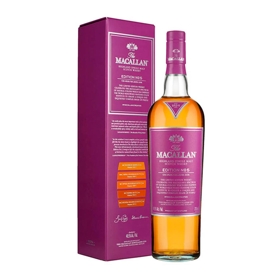 Edición Macallan No.5 70cl. Whisky