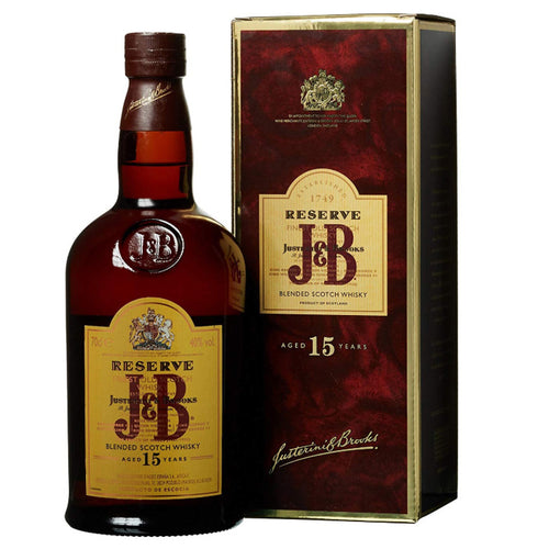 J&B 15 años 70 cl. Whisky