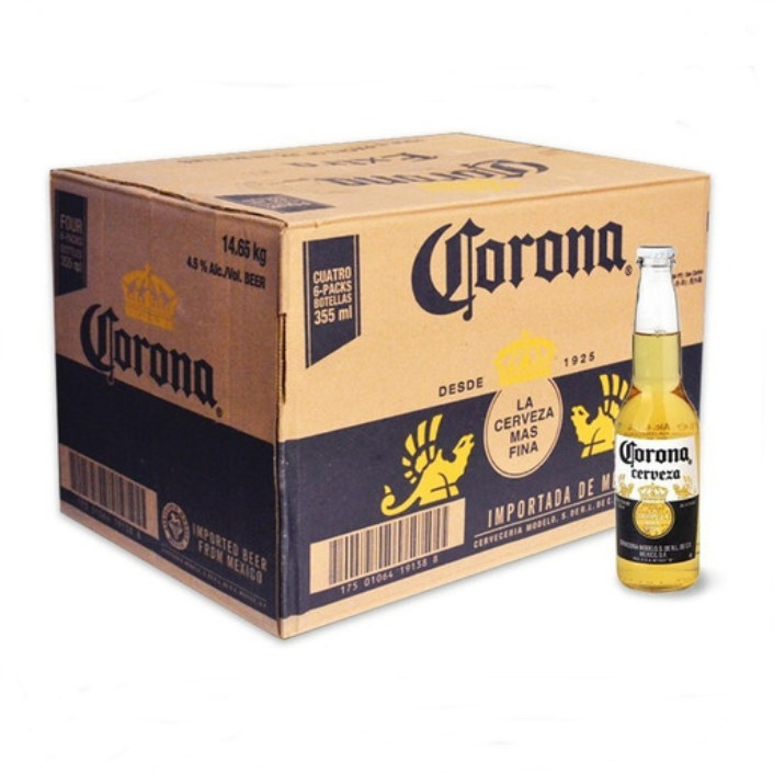Corona Tercio  24 Unid. 33cl. Cerveza