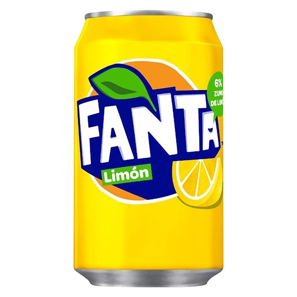 Fanta de Limon Lata 33cl. Pack 24 Unid.