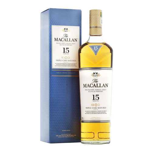 Macallan 15 Años Triple Cask Whisky